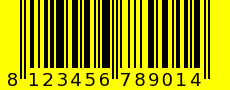 EAN-13 generated by Linear barcode Console Application