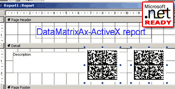 DataMatrix ActiveX for Word, Access, Excel, Visual Basic, Delphi etc.