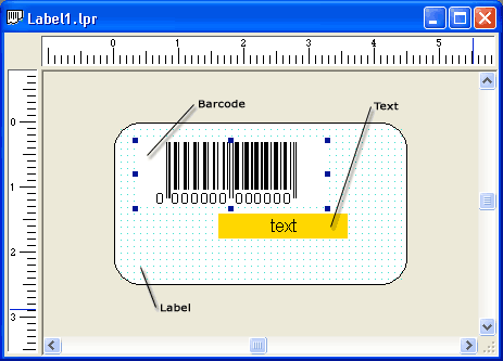 barcode is active object