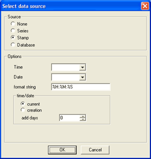 data source params