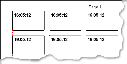 Printing barcode stamp