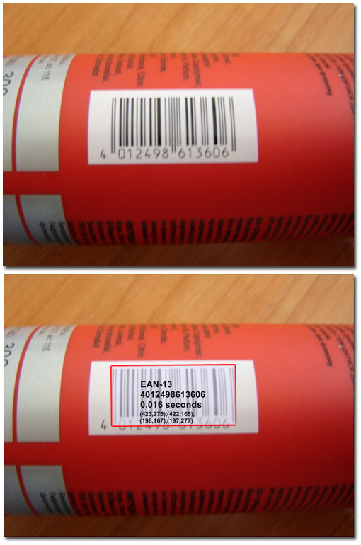 Decoded Barcode