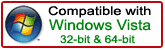 Barcode .NET Control compatible with Windows Vista 32-bit and 64-bit